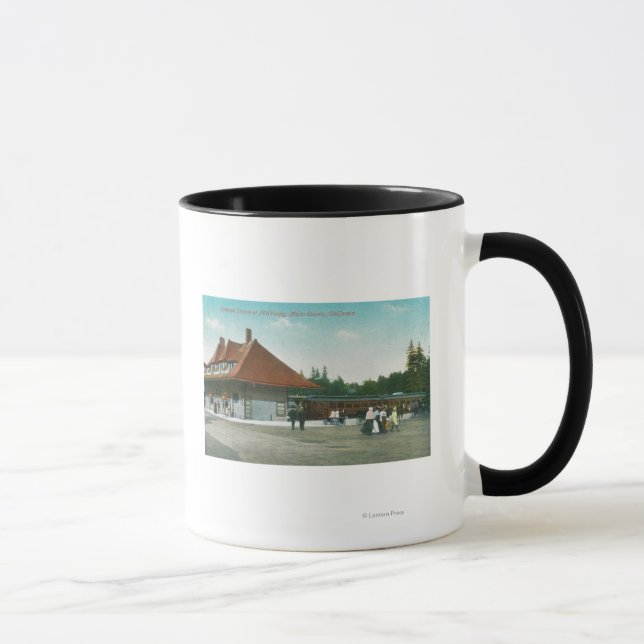 Mug Vue extérieure de la gare (Droite)
