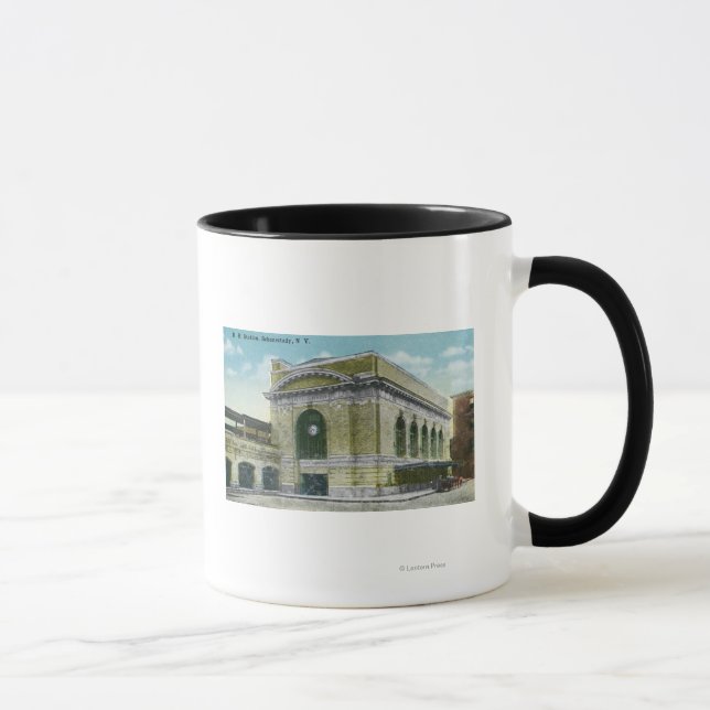 Mug Vue extérieure de la gare 2 (Droite)