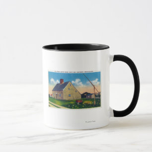 Mug Vue extérieure de la maison de café Jethro
