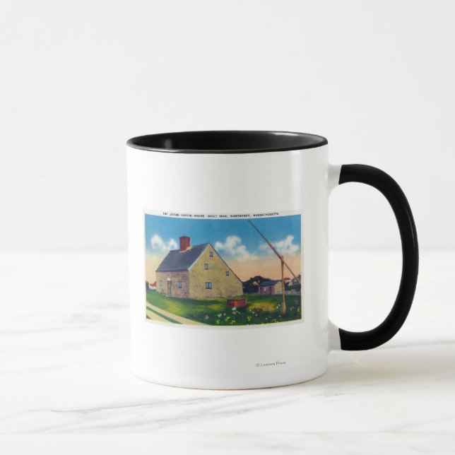 Mug Vue extérieure de la maison de café Jethro (Droite)