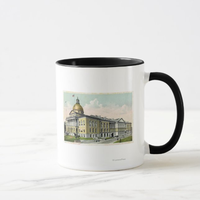 Mug Vue extérieure de la Maison d'Etat # 2 (Droite)