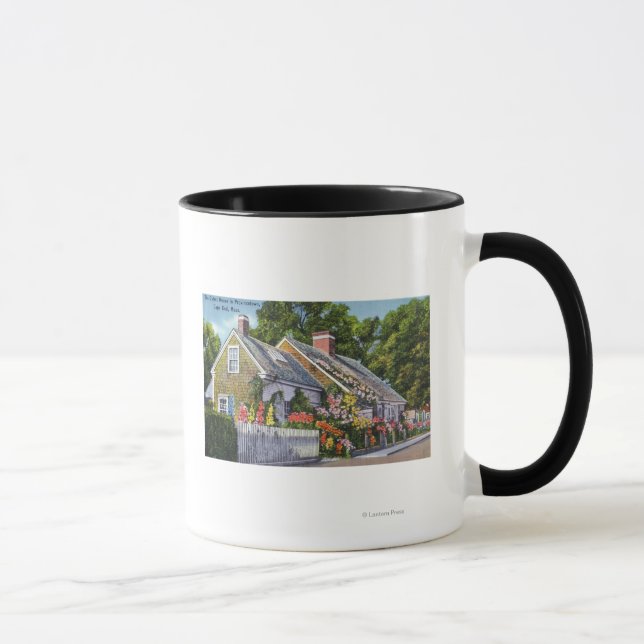 Mug Vue extérieure de la plus vieille maison de ville (Droite)