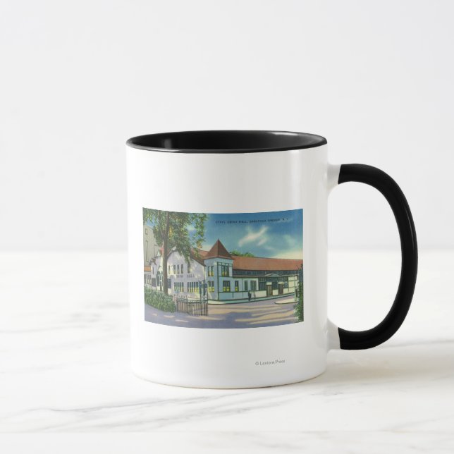 Mug Vue extérieure de la salle de boisson publique (Droite)
