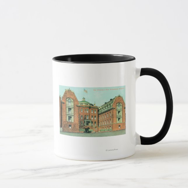 Mug Vue extérieure de l'hôpital Hahnemann (Droite)