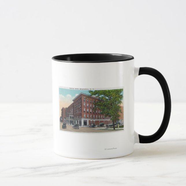 Mug Vue extérieure de l'hôtel Carlton (Droite)