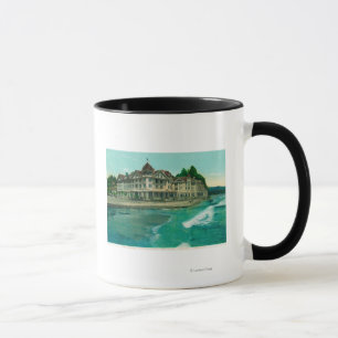 Mug Vue extérieure de l'hôtel célèbre de Capitola