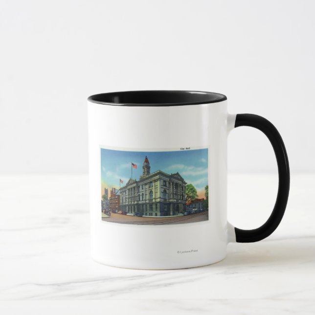 Mug Vue extérieure de l'hôtel de ville 3 (Droite)