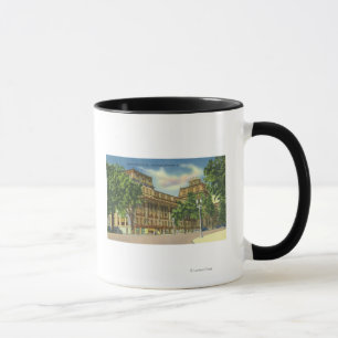 Mug Vue extérieure de l'hôtel grand des syndicats