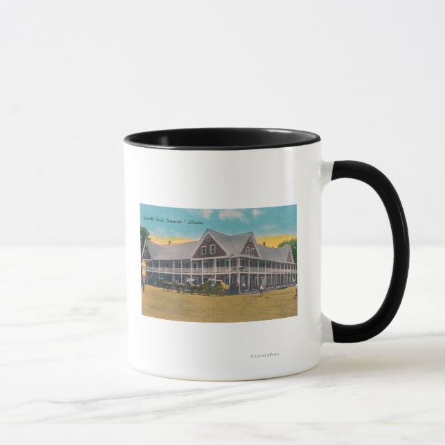 Mug Vue extérieure de l'hôtel Greenville (Droite)