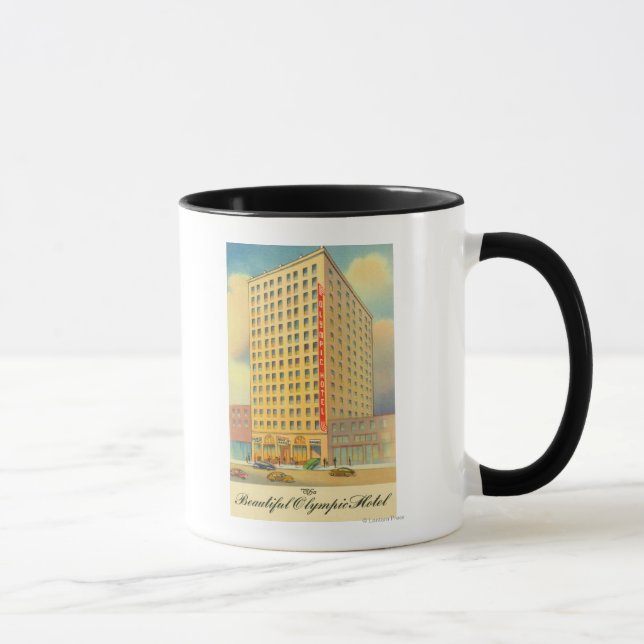 Mug Vue extérieure de l'hôtel Olympic (Droite)