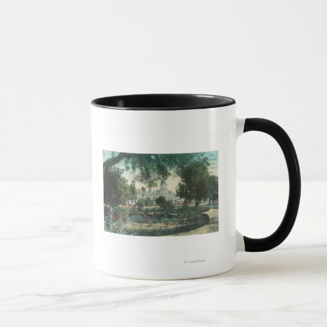Mug Vue extérieure de l'hôtel Peninsula (Droite)