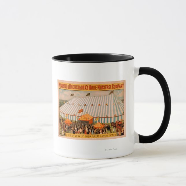 Mug Vue extérieure de Minstrel sur l'immense théâtre e (Droite)