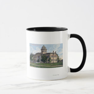 Mug Vue extérieure de palais de justice du comté de