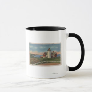 Mug Vue extérieure de phare de Nobska