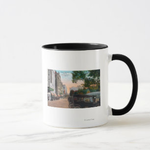 Mug Vue extérieure de théâtre d'amphithéâtre sur le
