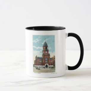 Mug Vue extérieure de ville hôtel