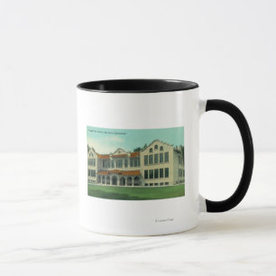 Mug Vue extérieure d'école de Longfellow