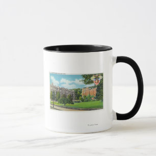 Mug Vue extérieure des casernes et du gymnase de cadet