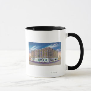 Mug Vue extérieure d'hôtel de Sheraton dans Copley