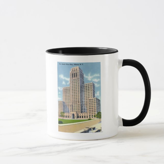 Mug Vue extérieure du bâtiment du bureau de Gov Smith (Droite)