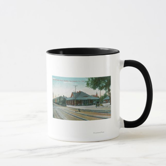 Mug Vue extérieure du dépôt du Pacifique Sud (Droite)