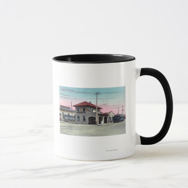 Mug Vue extérieure du dépôt électrique Napa, CA (Droite)