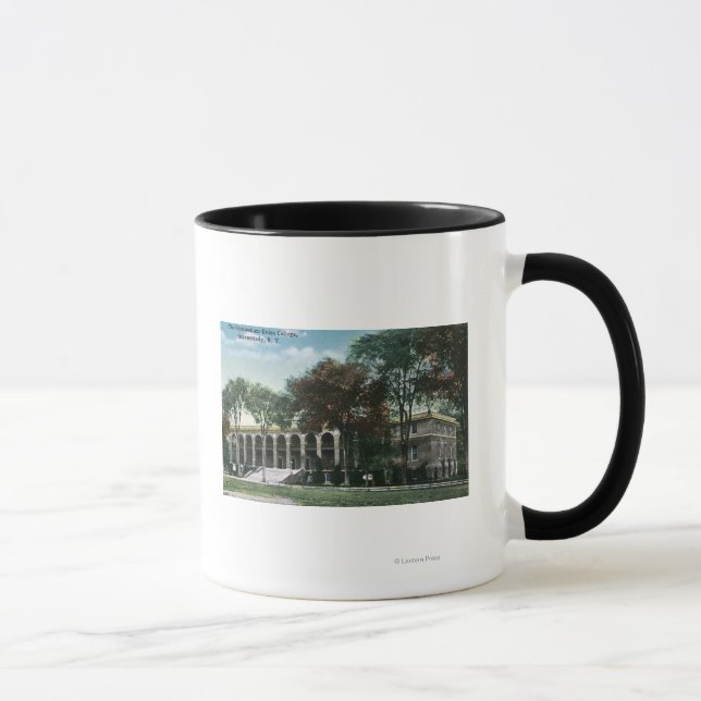 Mug Vue extérieure du gymnase de Union College (Droite)