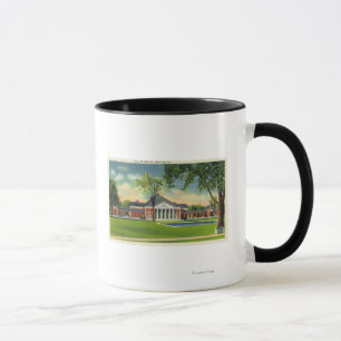 Mug Vue extérieure du Hall des sources # 2