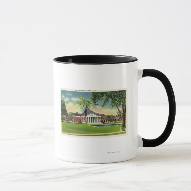 Mug Vue extérieure du Hall des sources # 2 (Droite)