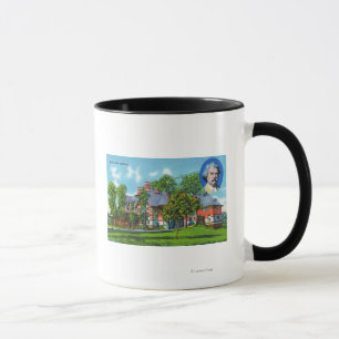 Mug Vue extérieure du mémorial de Mark Twain