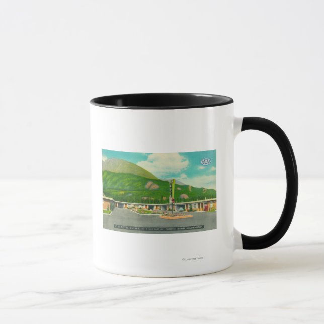 Mug Vue extérieure du Motel Mt. Si (Droite)
