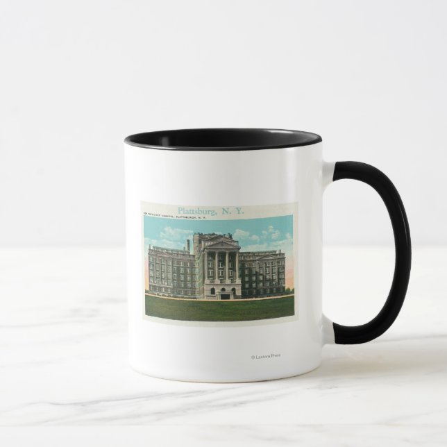 Mug Vue extérieure du nouvel hôpital du médecin (Droite)