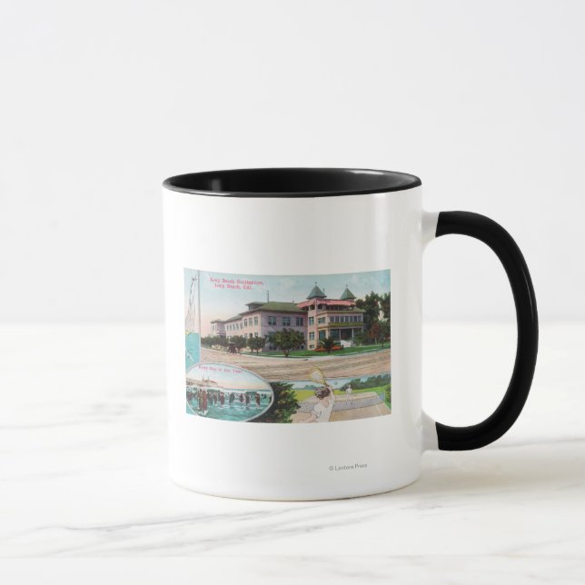 Mug Vue extérieure du solarium de Long Beach (Droite)