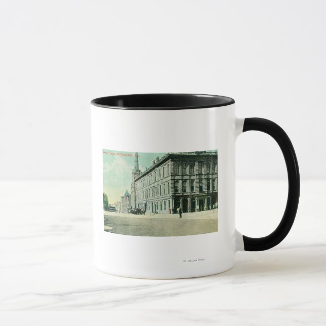 Mug Vue extérieure du temple maçonnique (Droite)