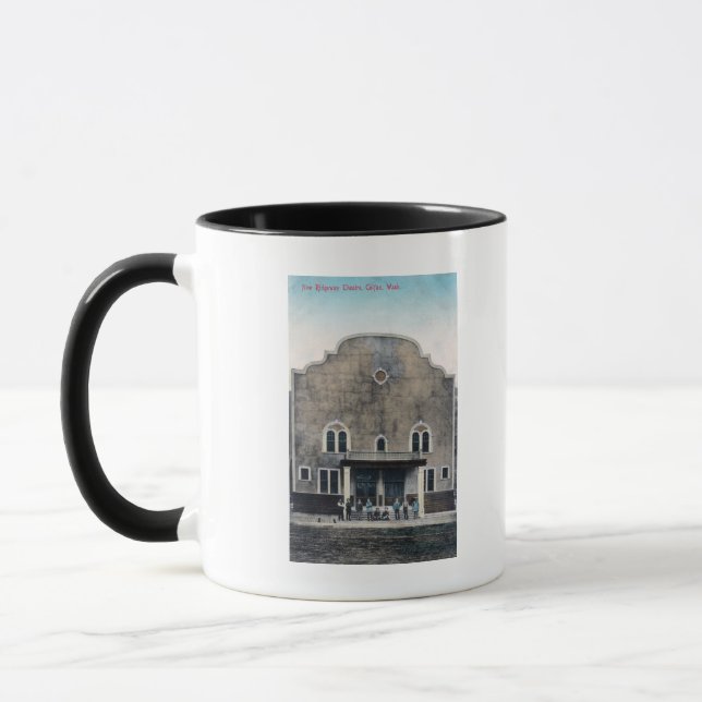 Mug Vue extérieure du théâtre New Ridgeway (Gauche)