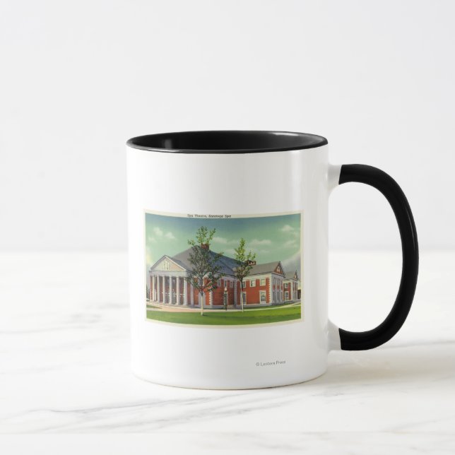 Mug Vue extérieure du théâtre Spa de Saratoga (Droite)