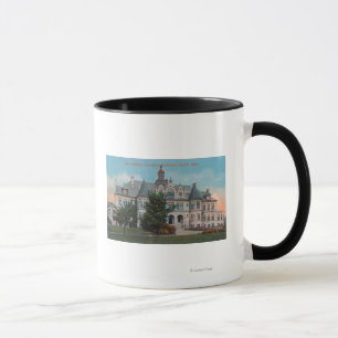 Mug Vue extérieure d'université de bâtiment princip