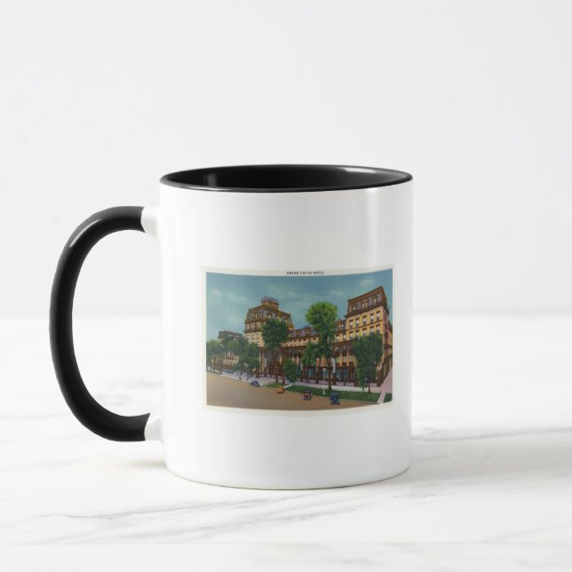 Mug Vue extérieure sur le Grand Union Hotel # 2 (Gauche)