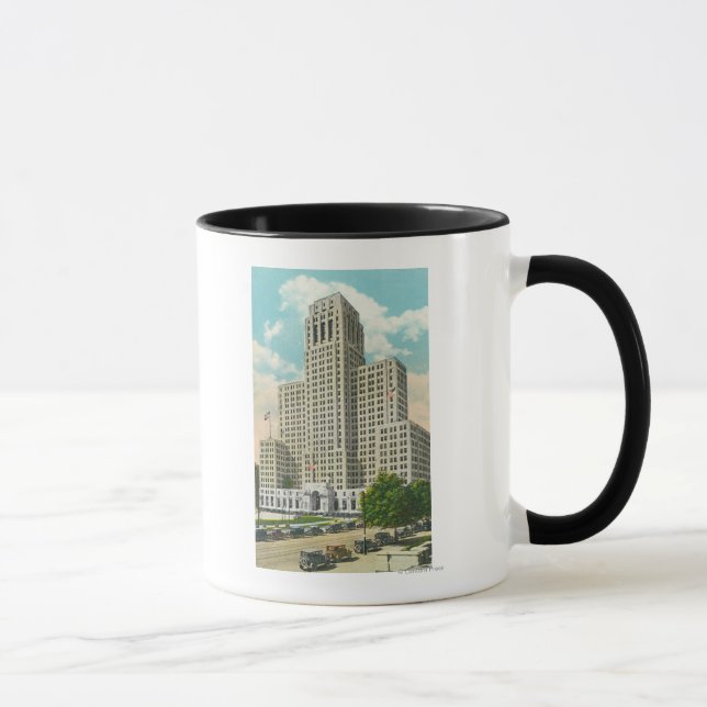 Mug Vue externe du NY State Office Bldg (Droite)