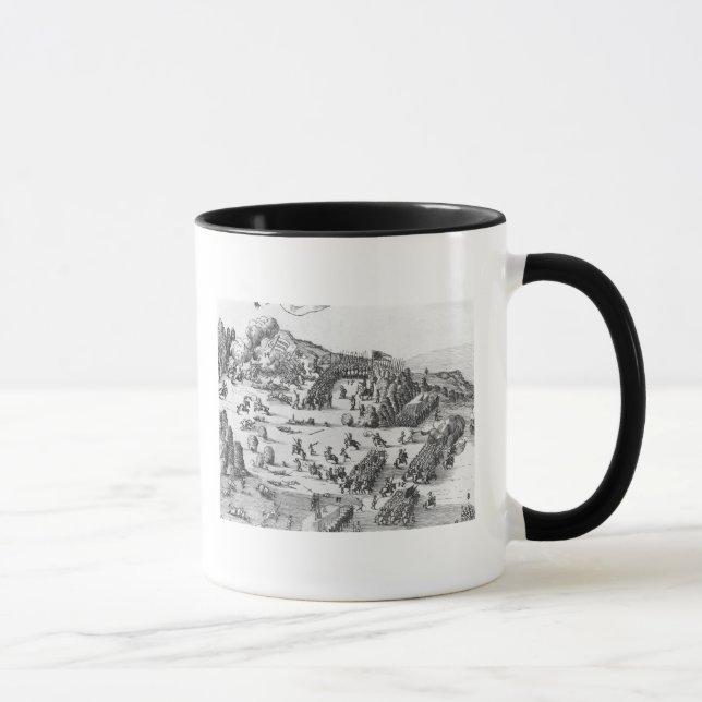 Mug Vue générale de la bataille de Muhlberg (Droite)