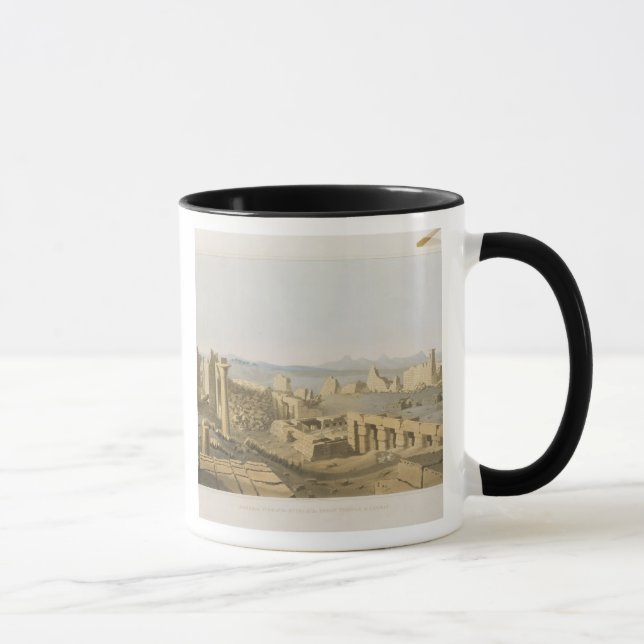 Mug Vue générale des ruines du grand temple de C (Droite)