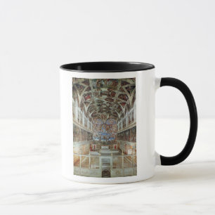 Mug Vue intérieure de la chapelle de Sistine
