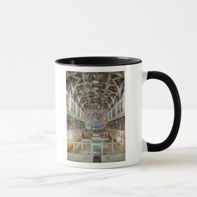Mug Vue intérieure de la chapelle de Sistine (Droite)