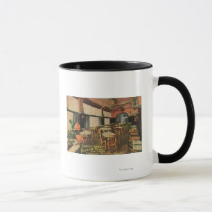Mug Vue intérieure de la salle de pavot chez le
