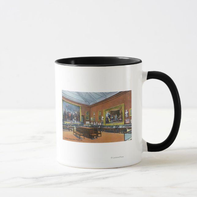 Mug Vue intérieure de la salle de pèlerinage (Droite)