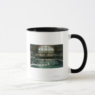 Mug Vue intérieure du pavillon se baignant