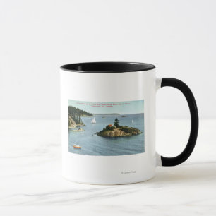 Mug Vue marine d'entraînement de rivage du nord de