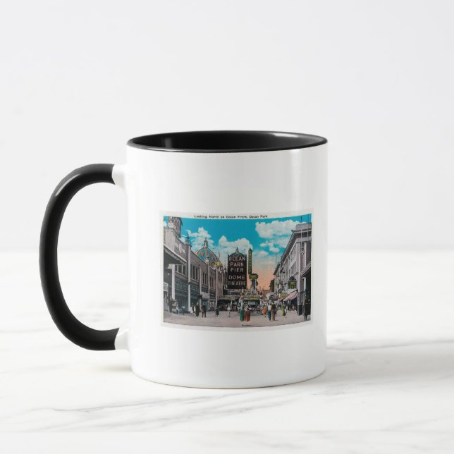 Mug Vue nord sur Ocean Front, Ocean Park (Gauche)