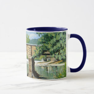 Mug Vue pittoresque du Missouri Trout Stream Fishing