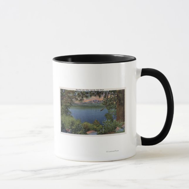 Mug Vue pittoresque sur le lac (Droite)